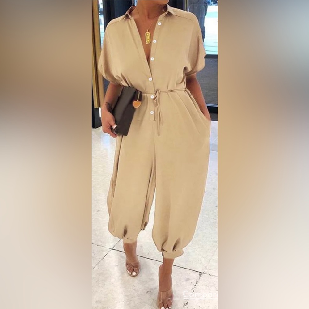 New! Never worn! Casual Harlan Jumpsuit. Size S